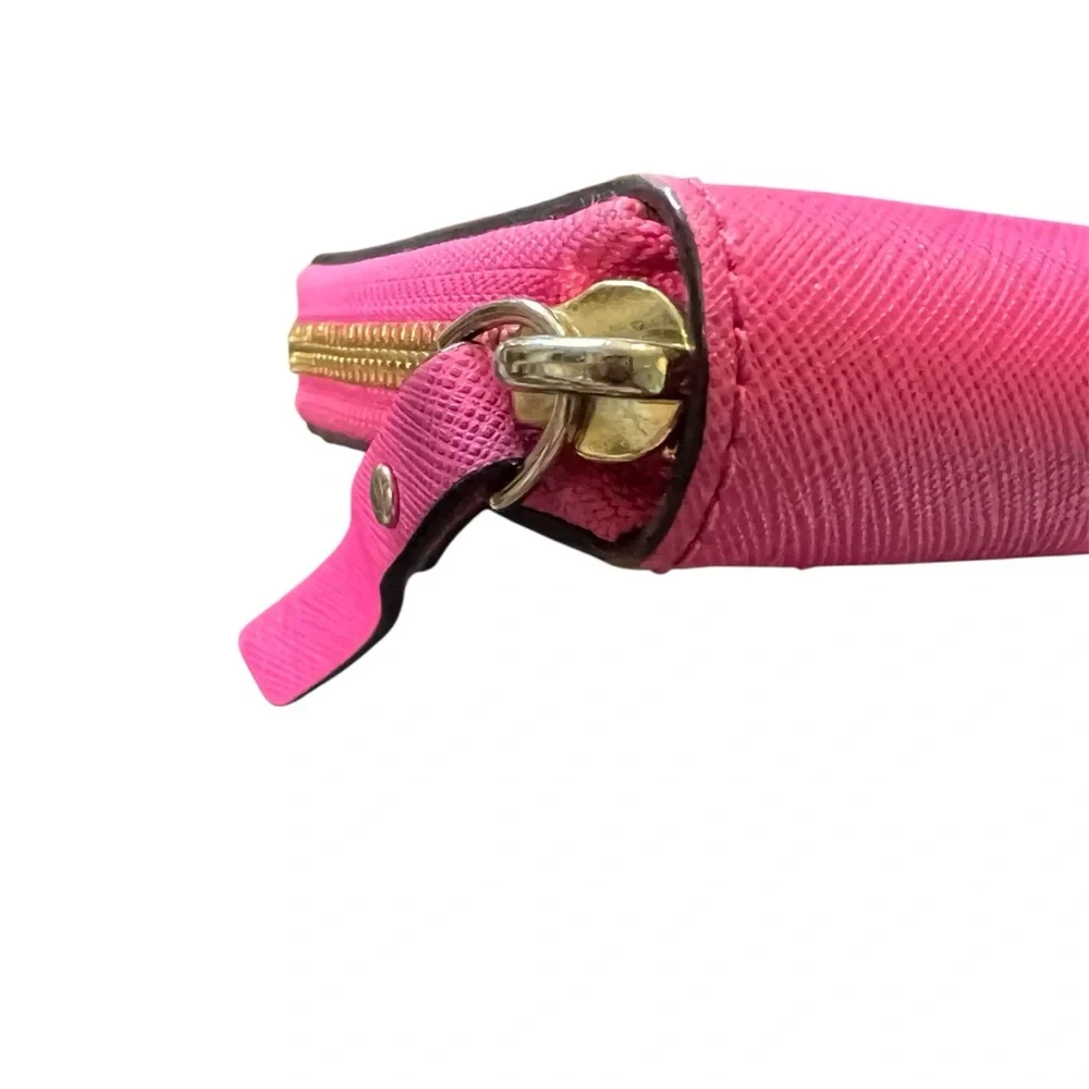 Kate Spade Pink Saffiano Leather Wallet